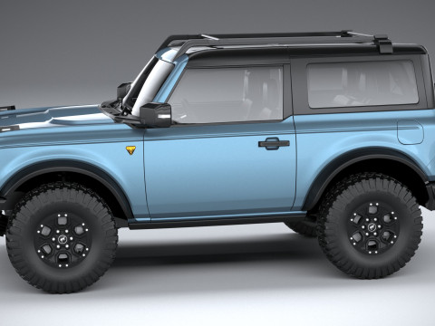 Bronco Badlands 2-door 2021 3Dモデル