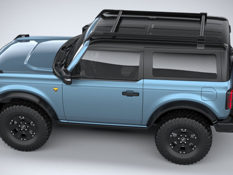 Bronco Badlands 2-door 2021 3Dモデル