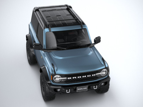 Bronco Badlands 2-door 2021 3Dモデル