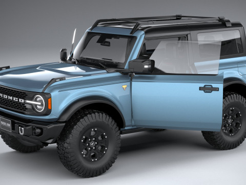 Bronco Badlands 2-door 2021 3Dモデル