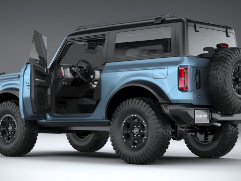 Bronco Badlands 2-door 2021 3Dモデル