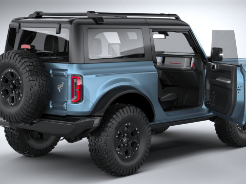 Bronco Badlands 2-door 2021 3Dモデル