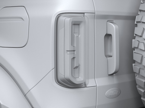 Bronco Badlands 2-door 2021 3Dモデル