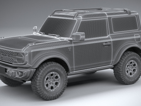 Bronco Badlands 2-door 2021 3Dモデル