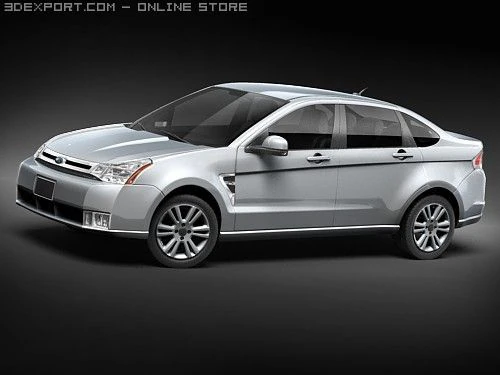 Focus USA 2008 3D Model .c4d .max .obj .3ds .fbx .stl .blend 