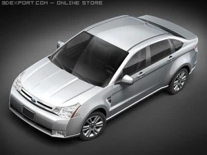 Focus USA 2008 3D Model