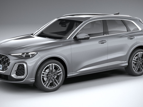 Audi Q5 S-Line 2025 3D मॉडल