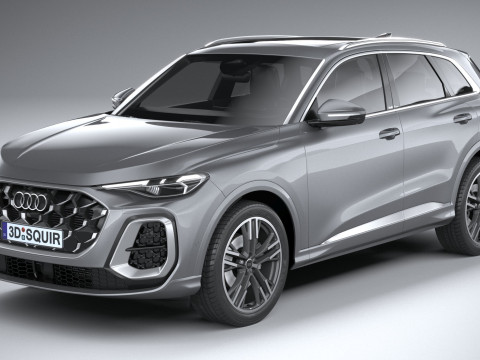 Audi Q5 S-Line 2025 Modèle 3D