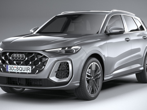 Audi Q5 S-Line 2025 Modèle 3D