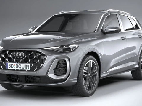Audi Q5 S-Line 2025 3D Model
