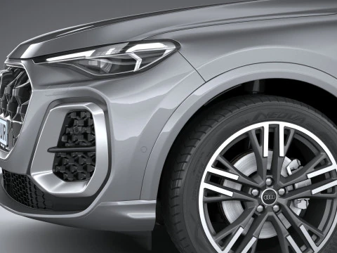 Audi Q5 S-Line 2025 3D Model