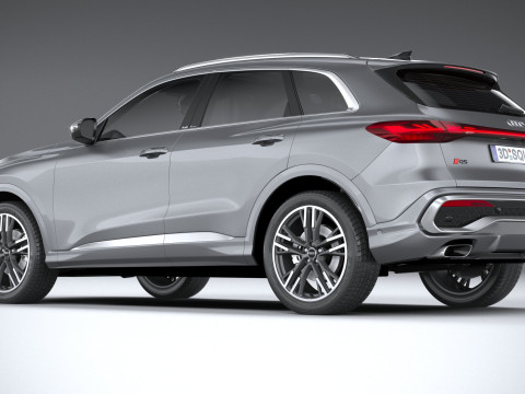 Audi Q5 S-Line 2025 Modèle 3D
