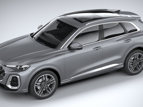 Audi Q5 S-Line 2025 Modèle 3D