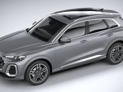 Audi Q5 S-Line 2025 3D Model