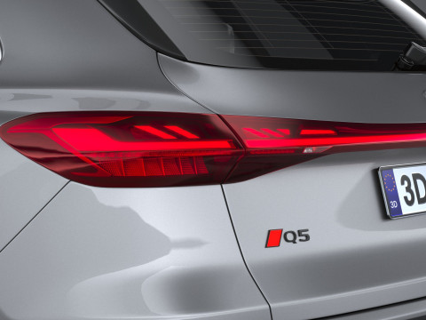 Audi Q5 S-Line 2025 Modèle 3D