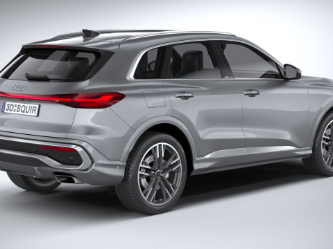 Audi Q5 S-Line 2025 Modèle 3D