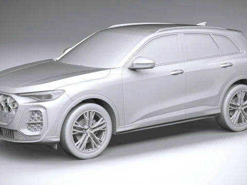 Audi Q5 S-Line 2025 3D Model
