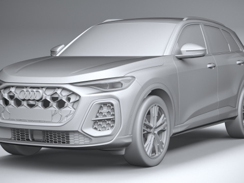 Audi Q5 S-Line 2025 Modèle 3D