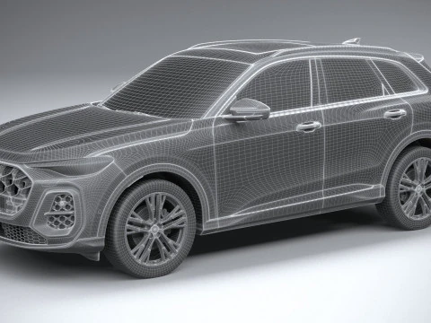 Audi Q5 S-Line 2025 3D Model