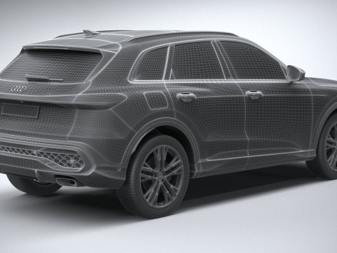 Audi Q5 S-Line 2025 Modèle 3D