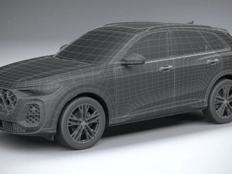 Audi Q5 S-Line 2025 3D Model