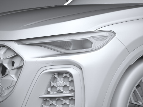 Audi SQ5 2025 Modelo 3D