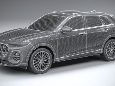 Audi SQ5 2025 Modelo 3D