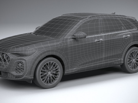 Audi SQ5 2025 Modelo 3D