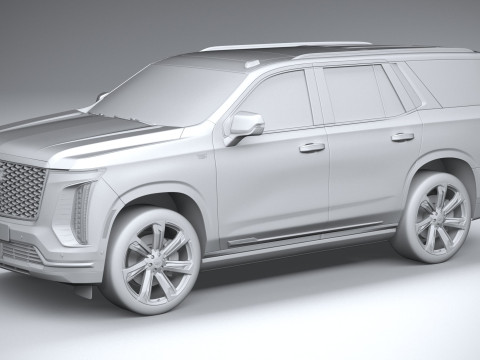 Cadillac Escalade 2025 3D Model