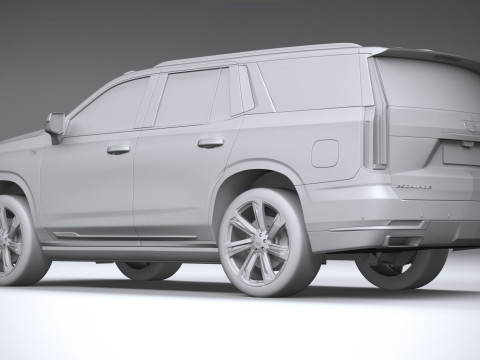 Cadillac Escalade 2025 3D Model