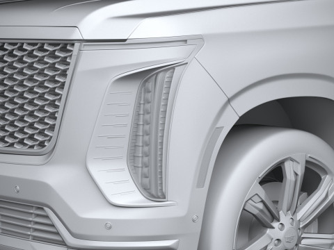 Cadillac Escalade 2025 3D Model