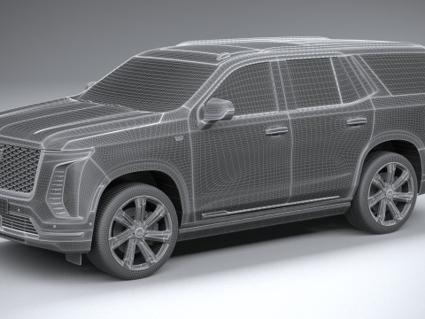 Cadillac Escalade 2025 3D Model