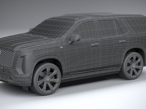 Cadillac Escalade 2025 3D Model