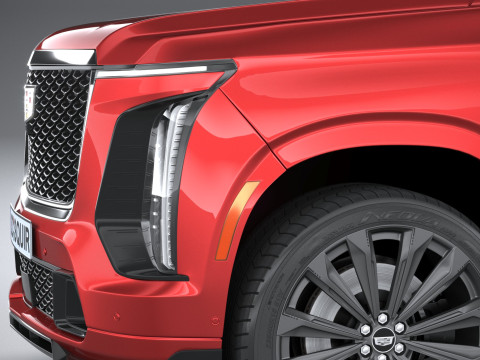 Cadillac Escalade V 2025 3Dモデル