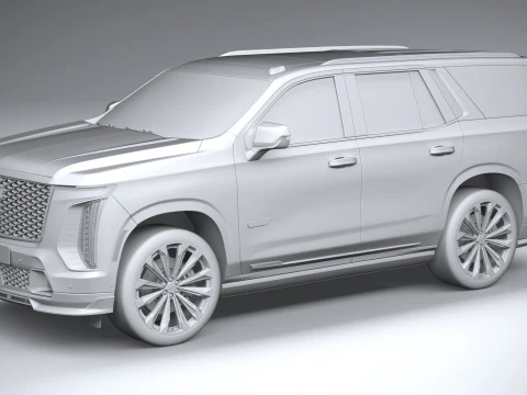 Cadillac Escalade V 2025 3D Model