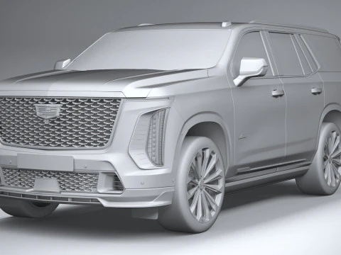 Cadillac Escalade V 2025 3D Model