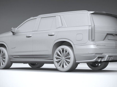 Cadillac Escalade V 2025 3Dモデル