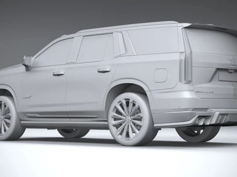 Cadillac Escalade V 2025 3D Model