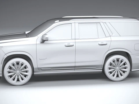 Cadillac Escalade V 2025 3D Model