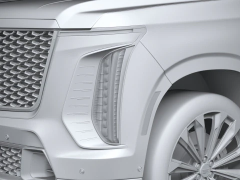 Cadillac Escalade V 2025 3D Model