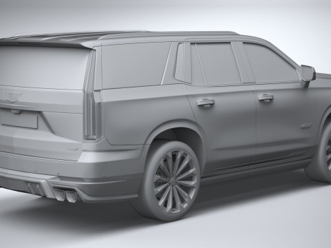 Cadillac Escalade V 2025 3Dモデル