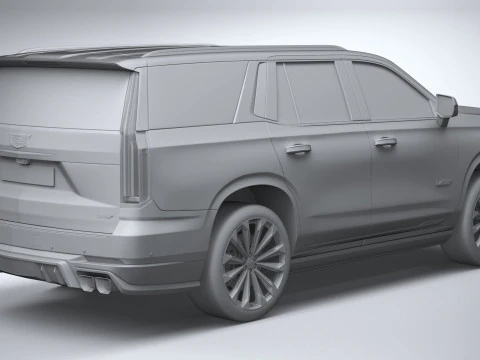 Cadillac Escalade V 2025 3D Model