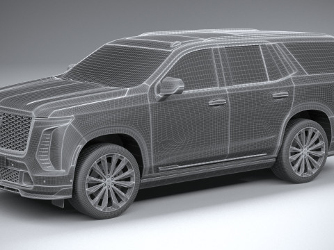 Cadillac Escalade V 2025 3Dモデル
