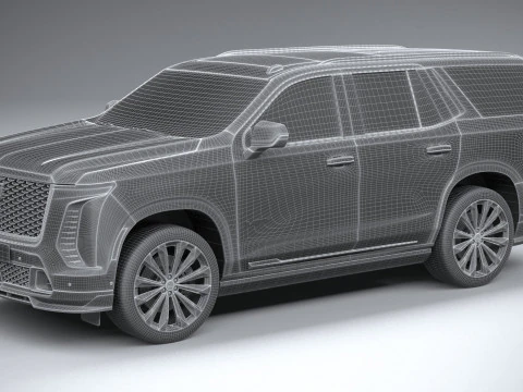 Cadillac Escalade V 2025 3D Model