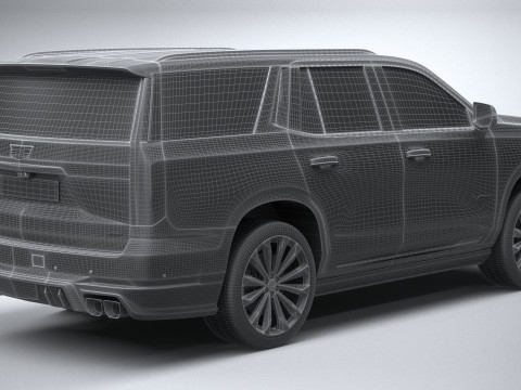 Cadillac Escalade V 2025 3Dモデル