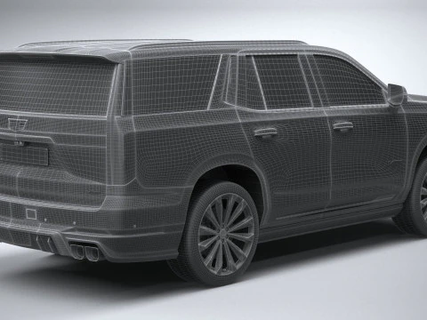 Cadillac Escalade V 2025 3D Model