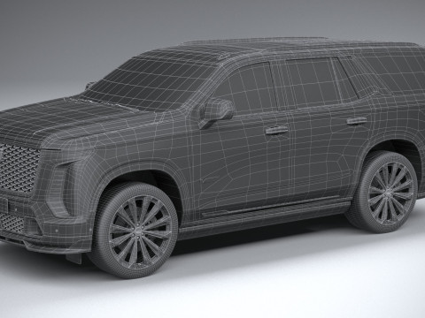 Cadillac Escalade V 2025 3Dモデル