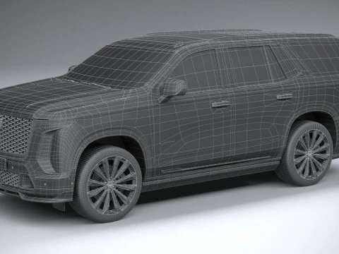 Cadillac Escalade V 2025 3D Model