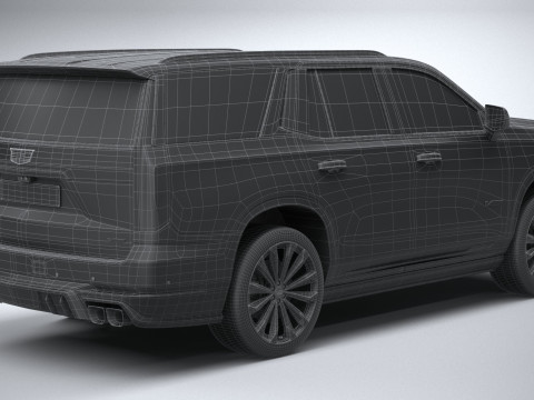 Cadillac Escalade V 2025 3Dモデル