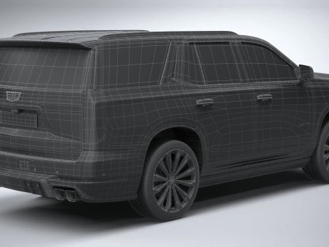 Cadillac Escalade V 2025 3D Model